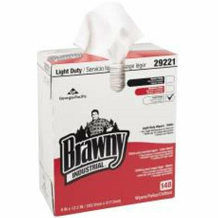 PROCOMFORT Brawny Light Duty Wipers - White PR3523288